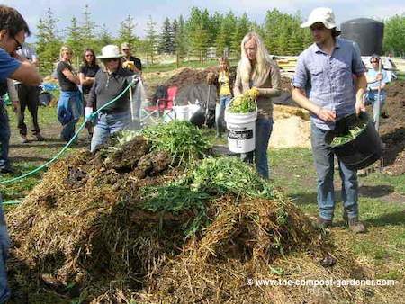 Hot Composting Part One - Building the Compost